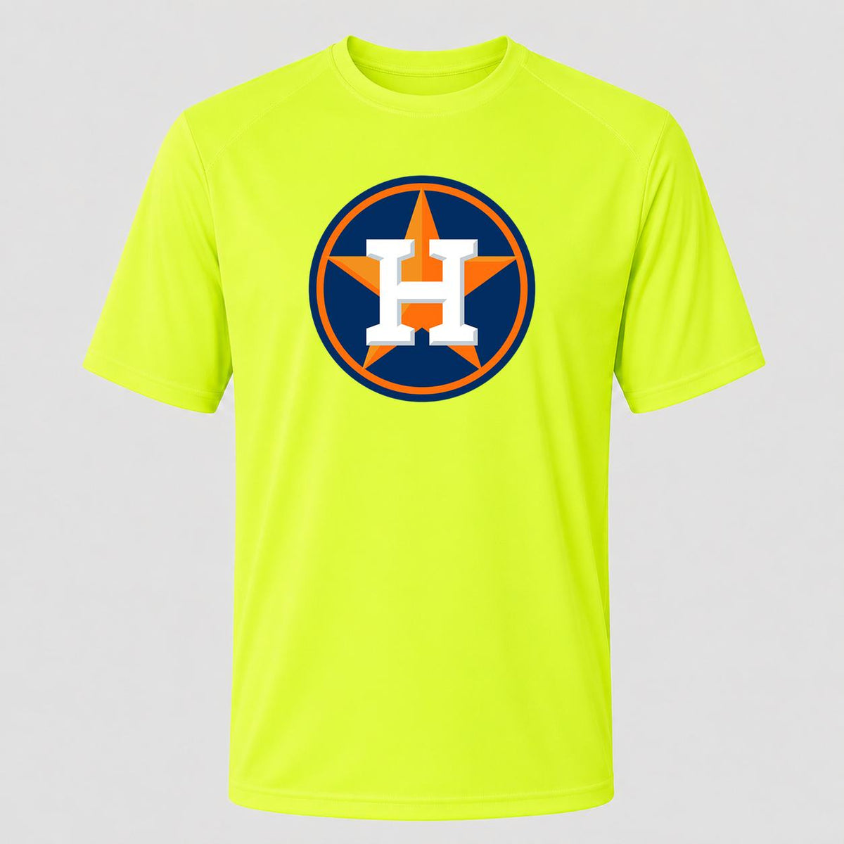 Men's Houston Astros Performance T-Shirt - Safety Green