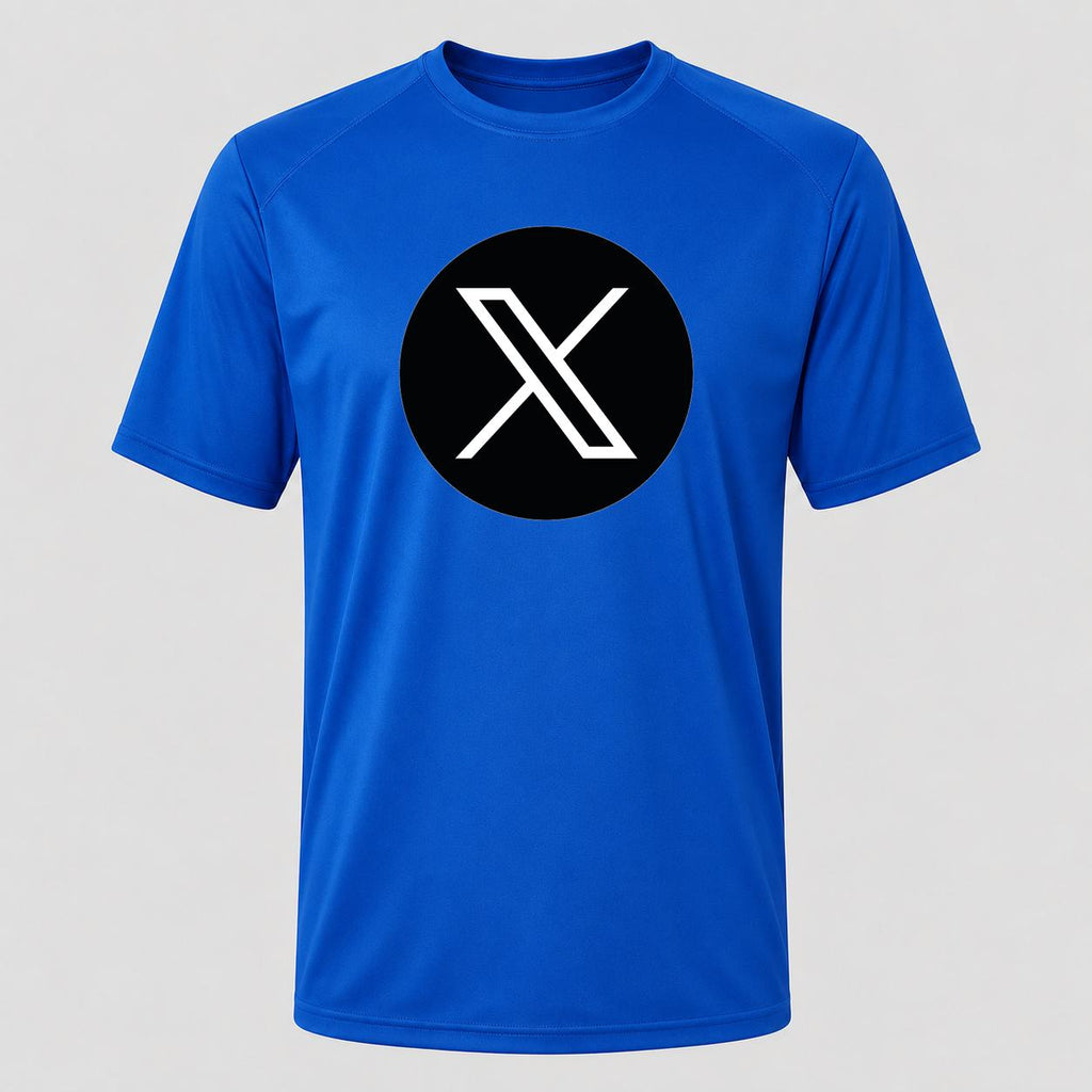 Men's X (Twitter) Performance T-Shirt - Royal Blue
