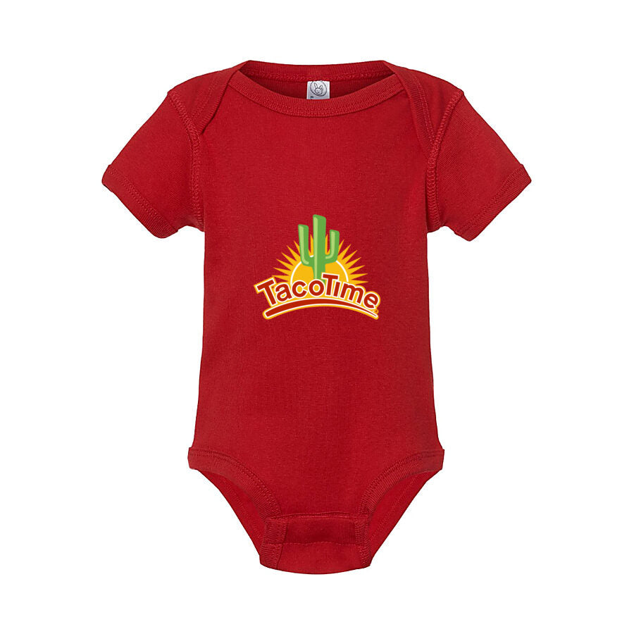 TacoTime Baby Romper Onesie - Red