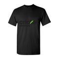 Men's Cricket Wireless Cotton T-Shirt - Black