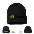 NVIDIA Black Beanie Hat