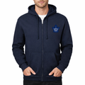 Men's Toronto Maple Leafs Zipper Hoodie - Navy