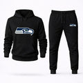 Seattle Seahawks Hoodie and Joggers Set - Black