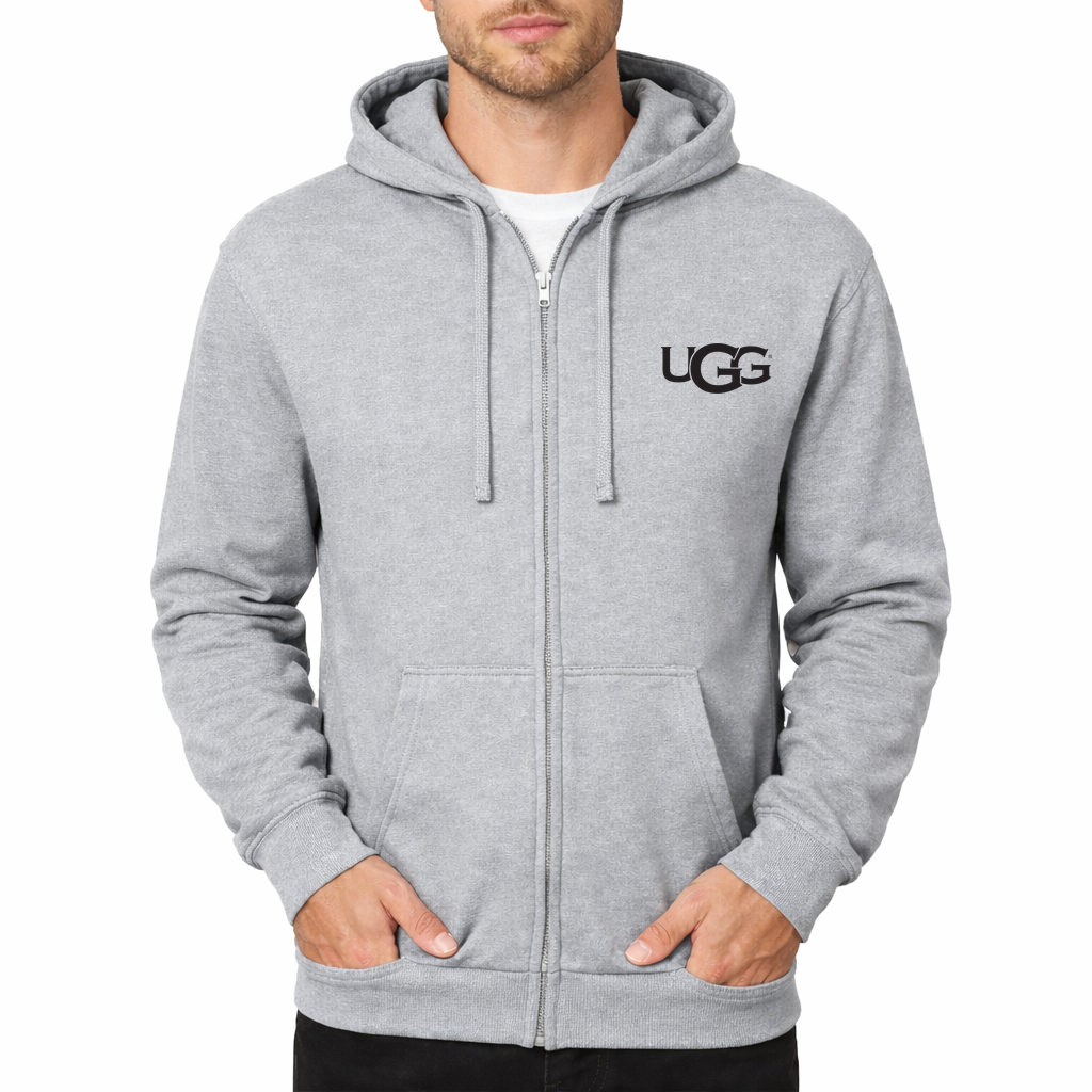 UGG Zipper Hoodie - Grey