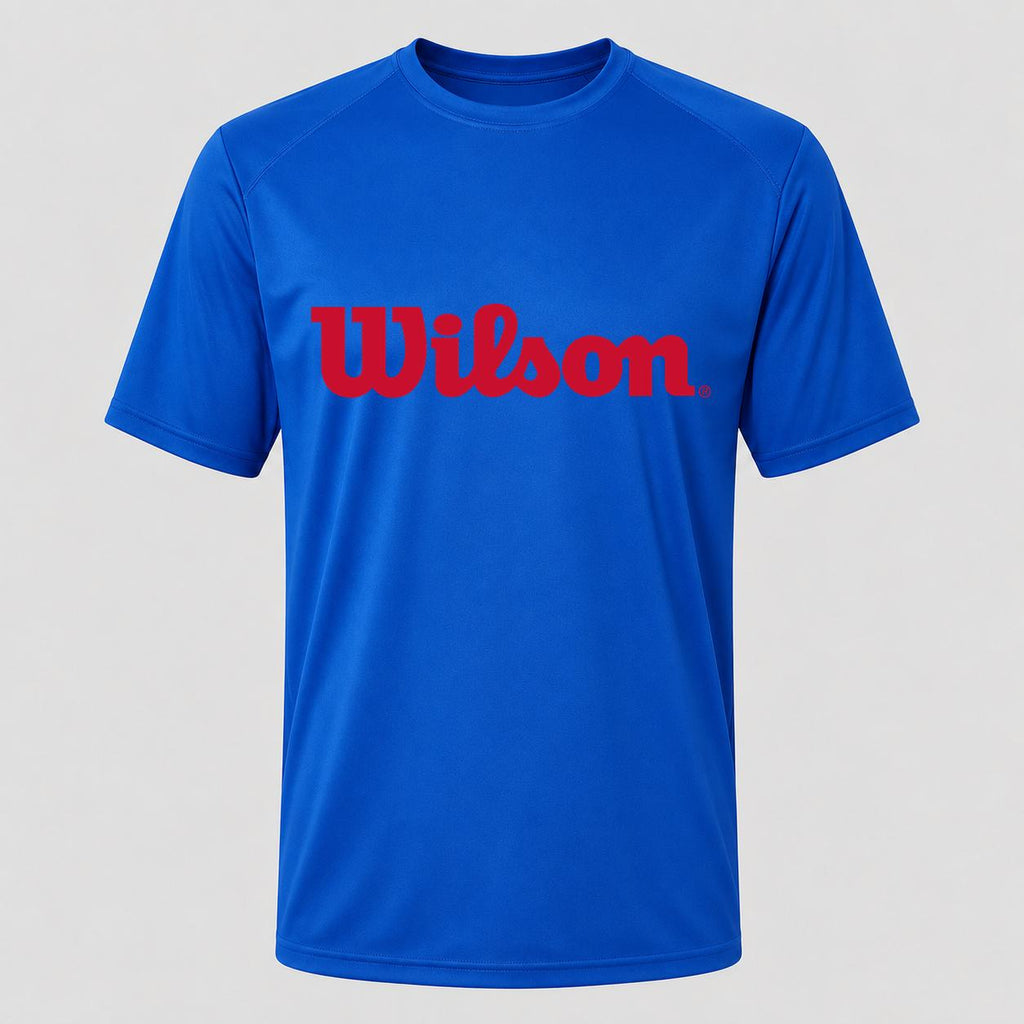 Men's Wilson Performance T-Shirt - Royal Blue