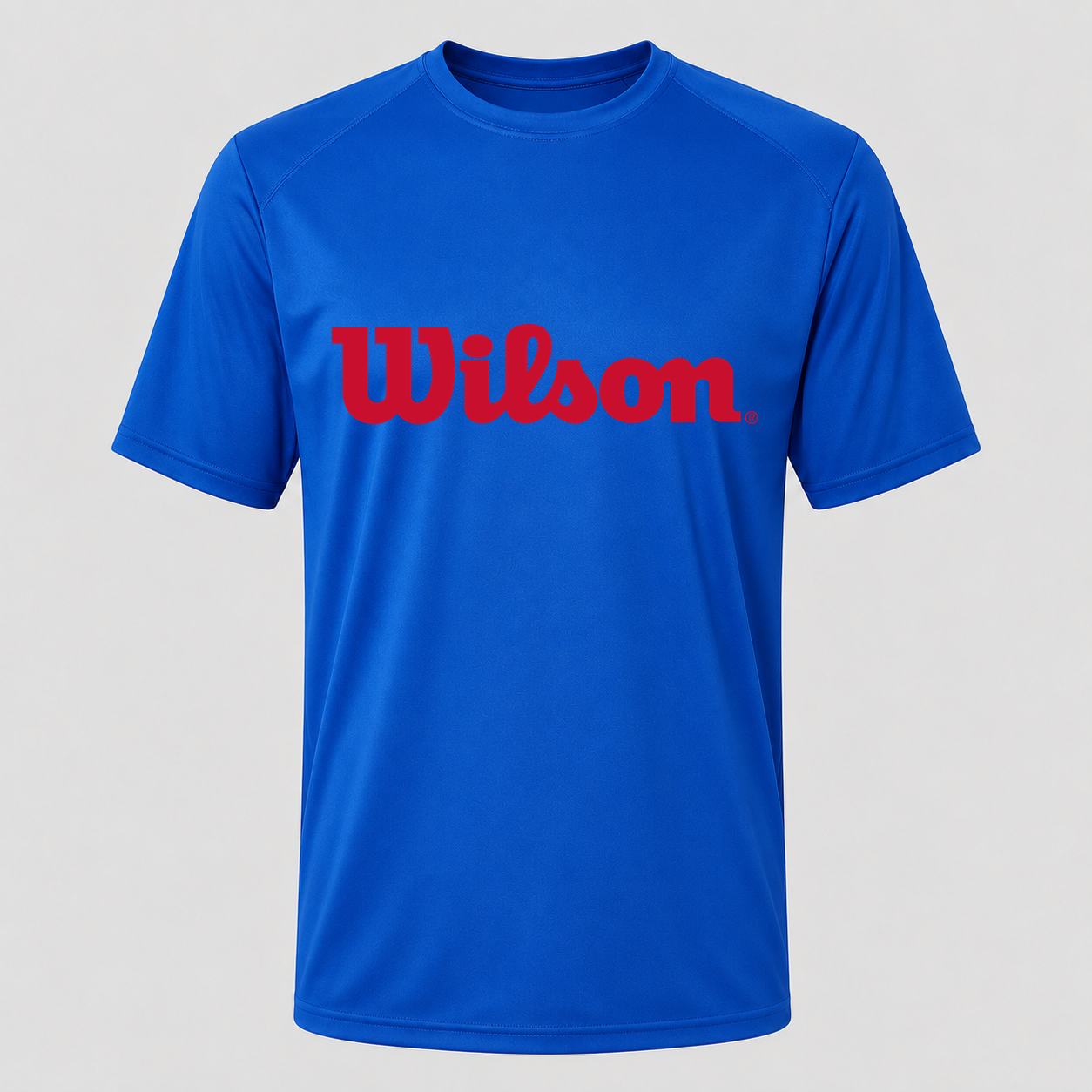 Men's Wilson Performance T-Shirt - Royal Blue