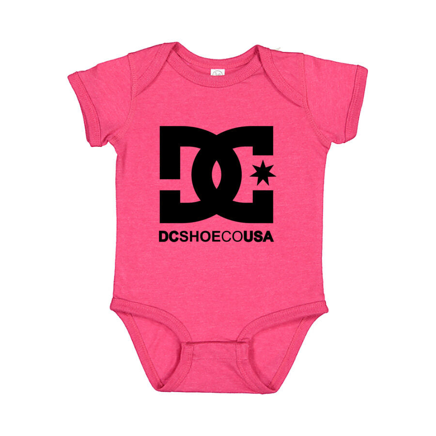 DC Shoes Baby Romper Onesie - Pink