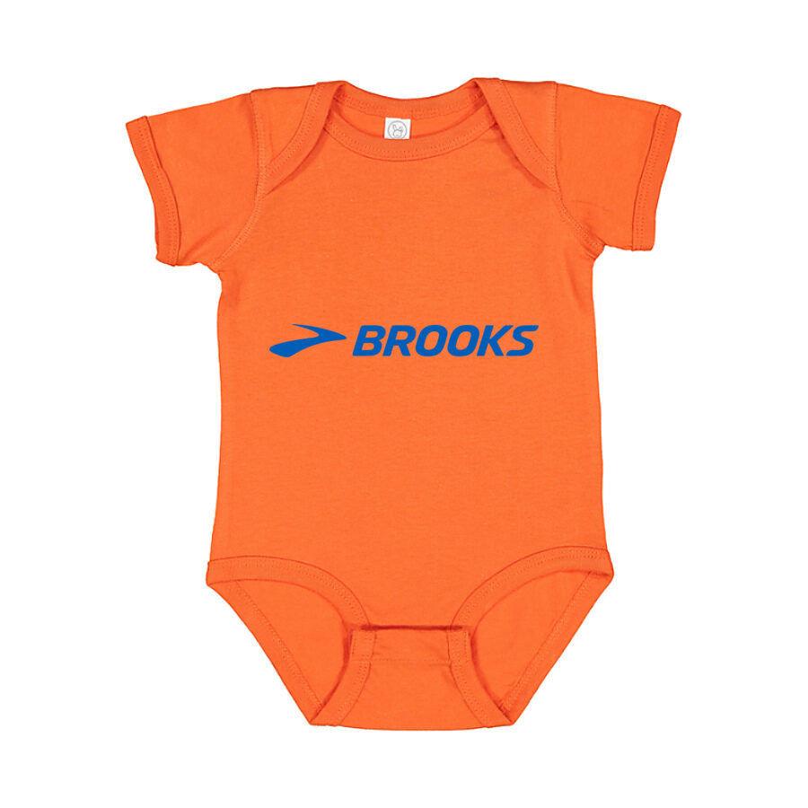 Brooks Baby Romper Onesie - Orange