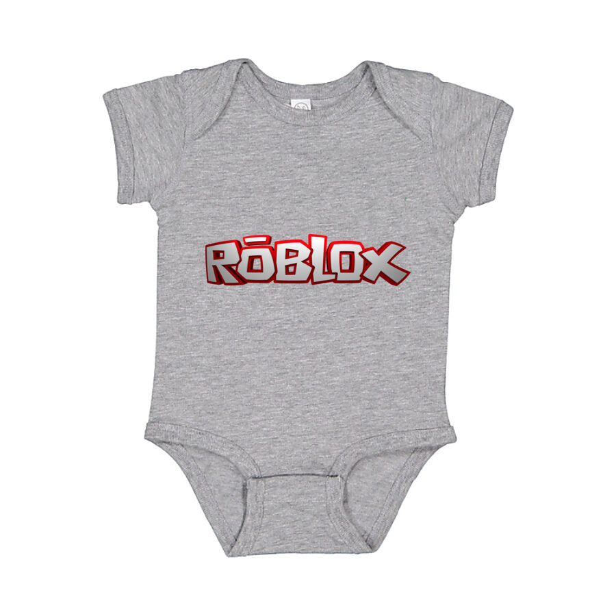 Roblox Baby Romper Onesie - Gray