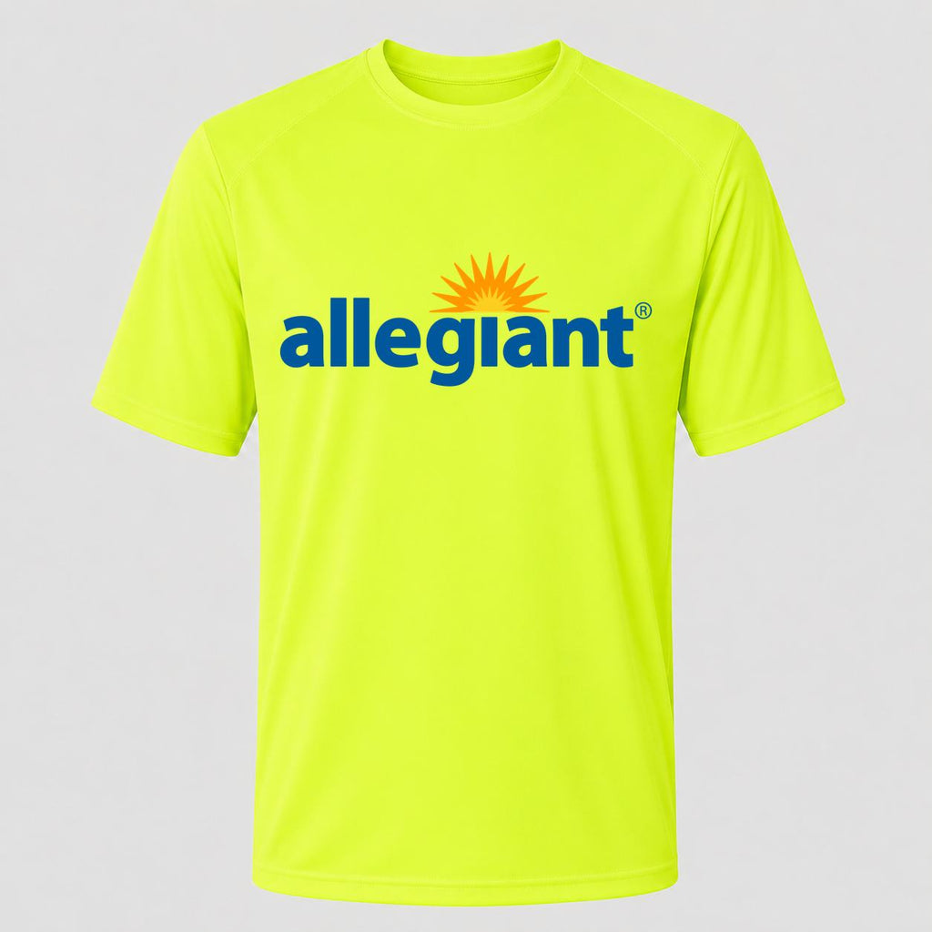Men's Allegiant Air Performance T-Shirt - Safety Green