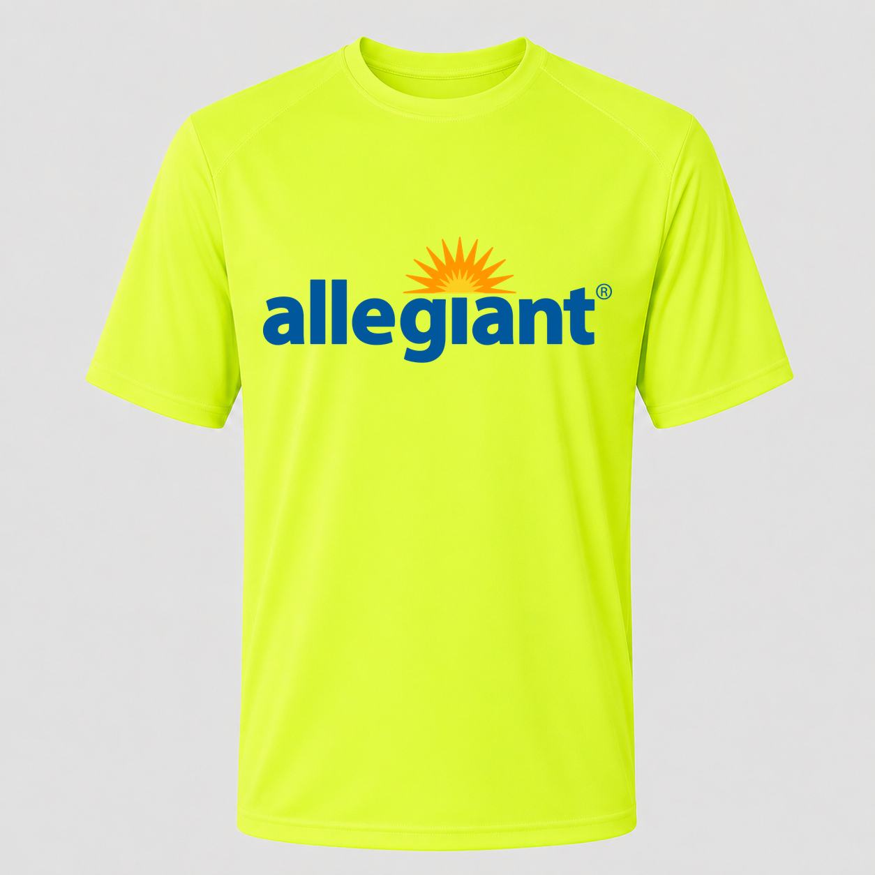 Men's Allegiant Air Performance T-Shirt - Safety Green