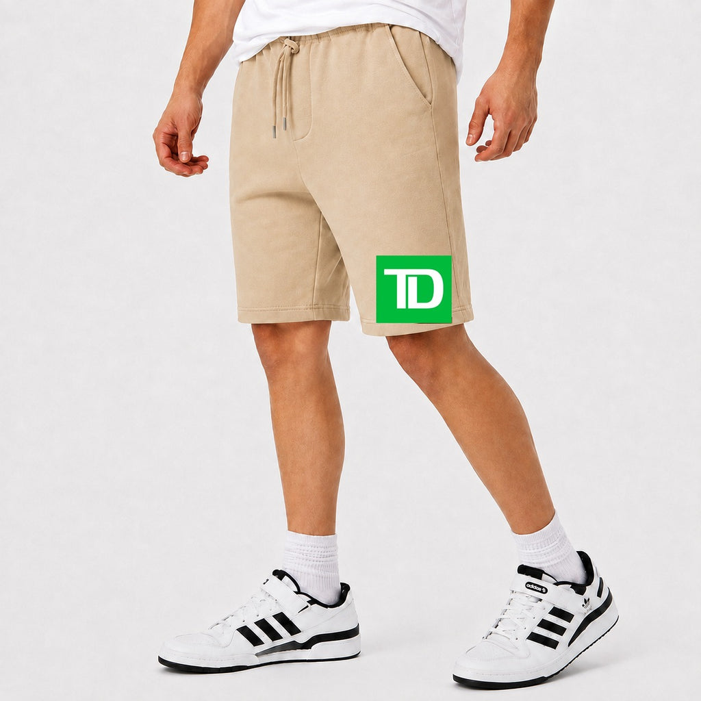 Men's TD Bank Cotton Shorts - Beige