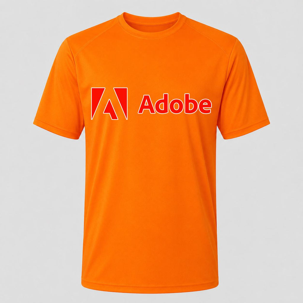 Men's Adobe Performance T-Shirt - Orange