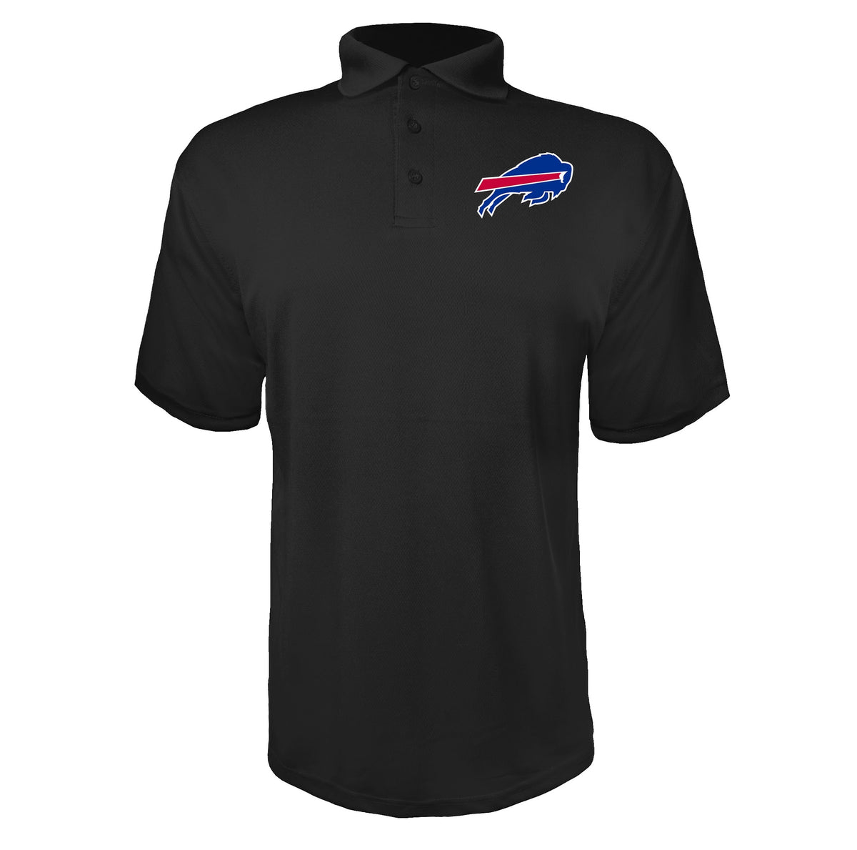 Buffalo Bills Black polyester polo