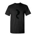 Men's Michael Jackson Logo 768x432 Cotton T-Shirt - Black