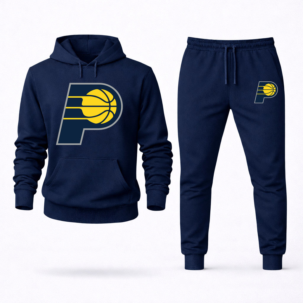 Indiana Pacers Hoodie and Joggers Set - Navy