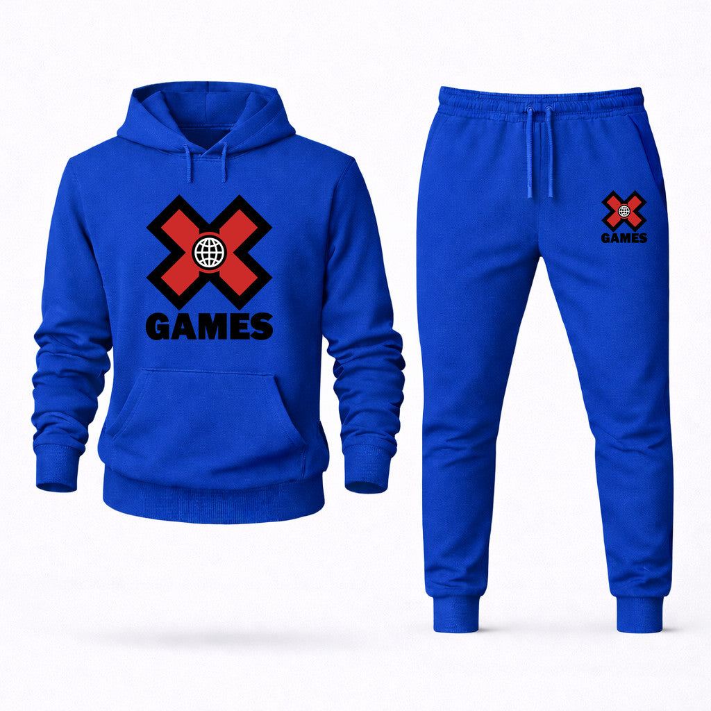 X Games Hoodie and Joggers Set - Blue