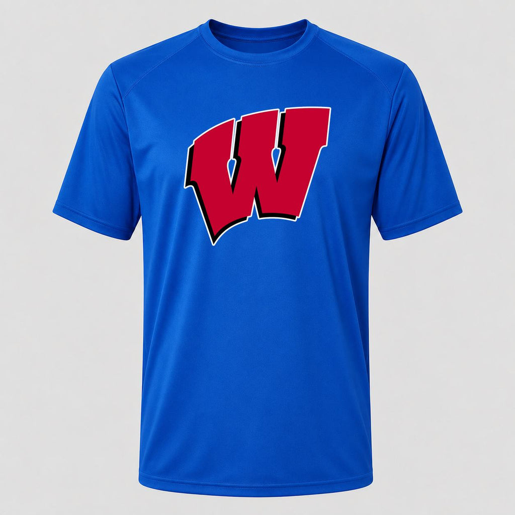 Men's Wisconsin Badgers Performance T-Shirt - Royal Blue