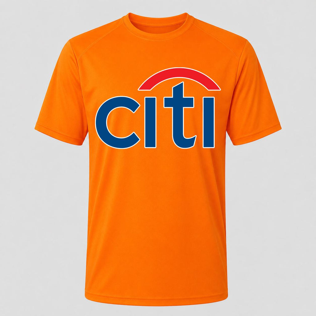 Men's Citi Bank Performance T-Shirt - Orange