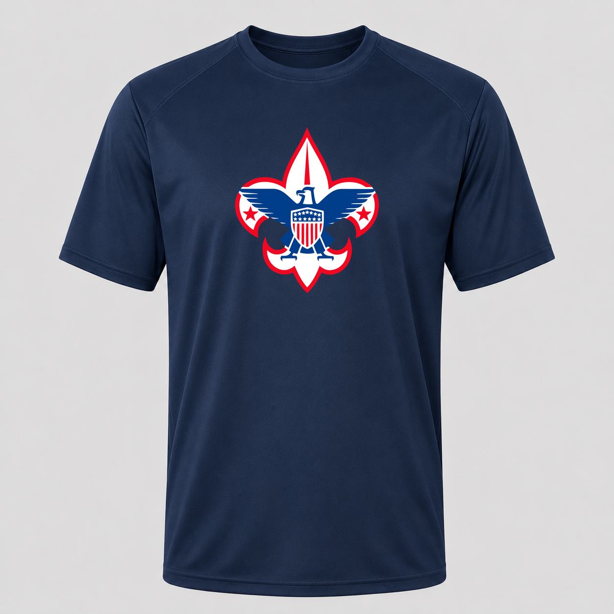 Men's Boy Scouts Performance T-Shirt - Navy
