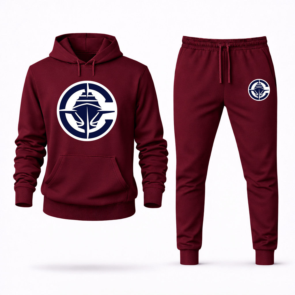 Los Angeles Clippers Hoodie and Joggers Set - Burgundy