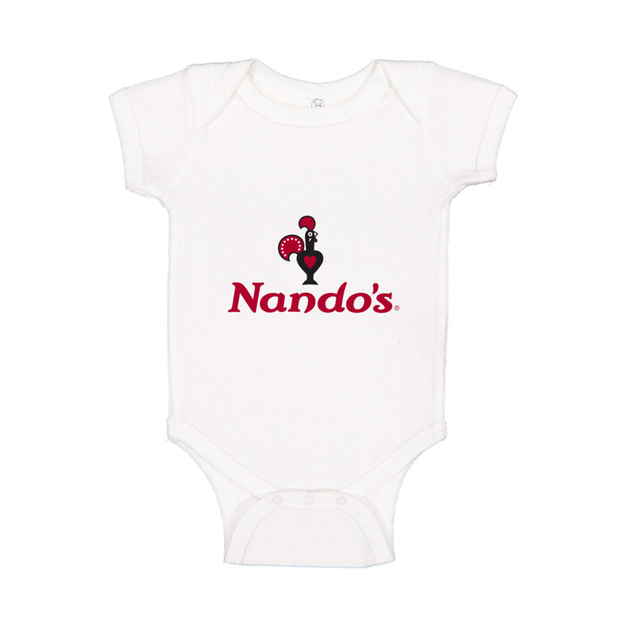 Nando's Baby Romper Onesie - White
