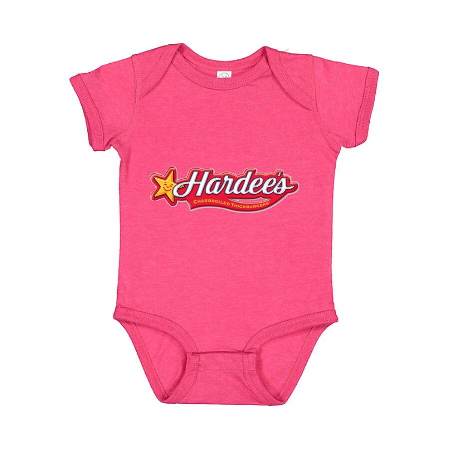 Hardee's Baby Romper Onesie - Pink
