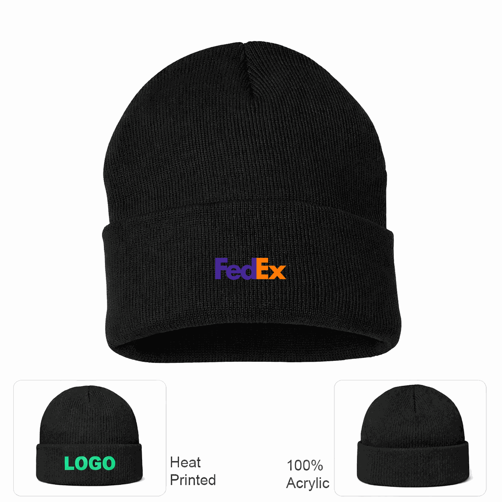 FedEx Beanie Hat - Black