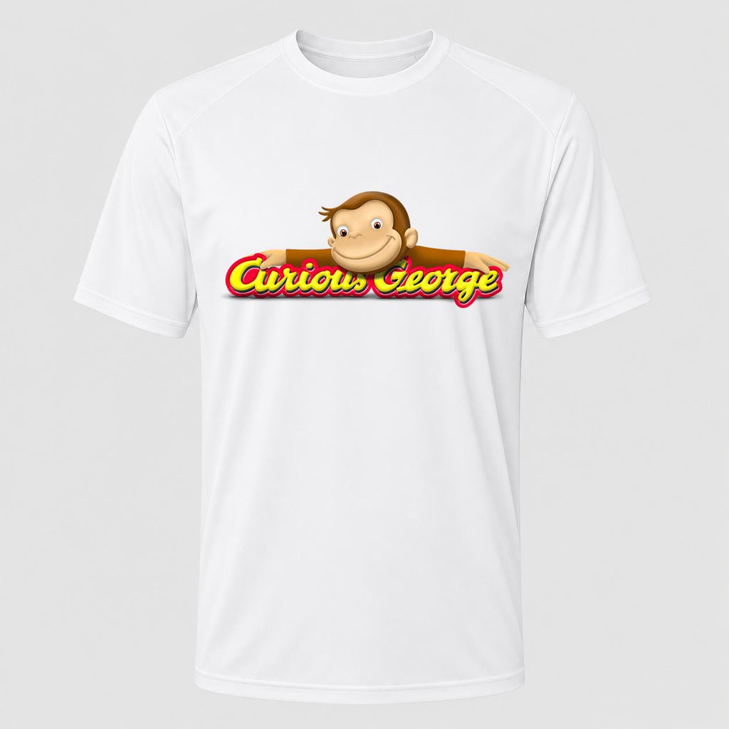 Men's Curious George Performance T-Shirt - White