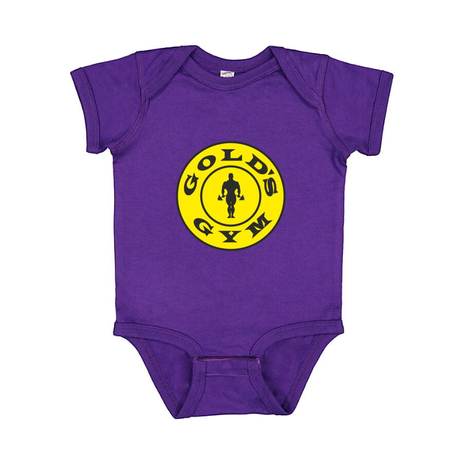 Gold's Gym Baby Romper Onesie - Purple