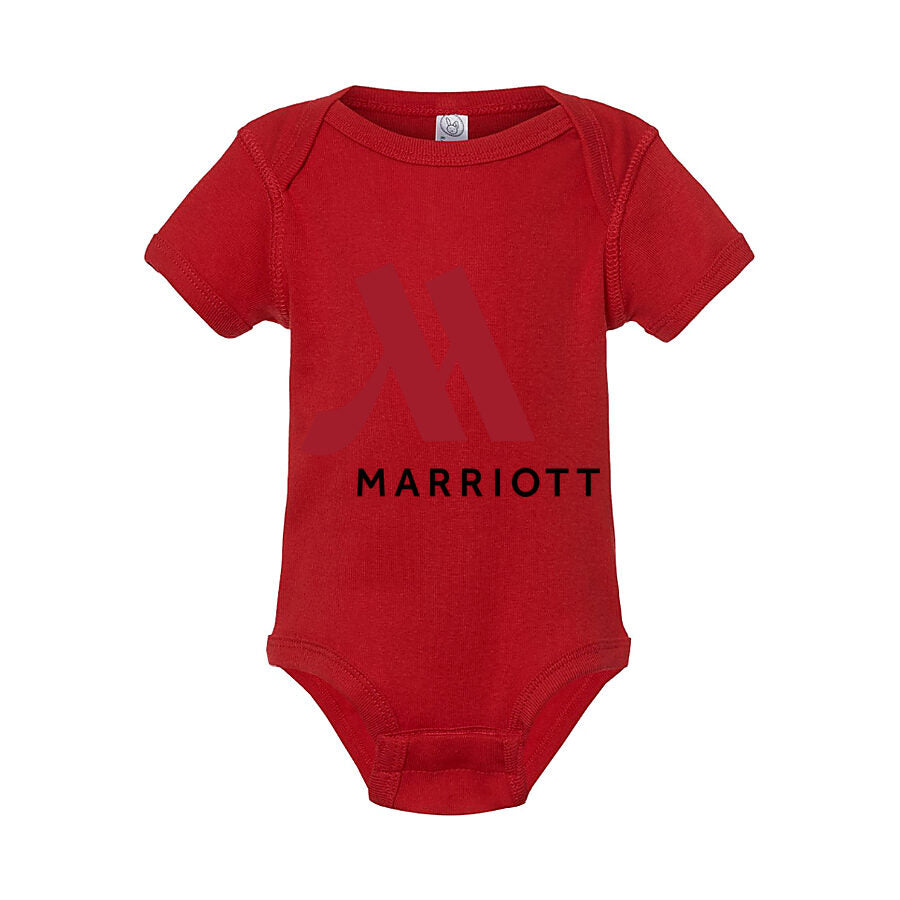 Marriott Baby Romper Onesie - Red