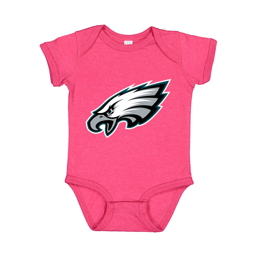 Philadelphia Eagles Baby Romper Onesie - Pink