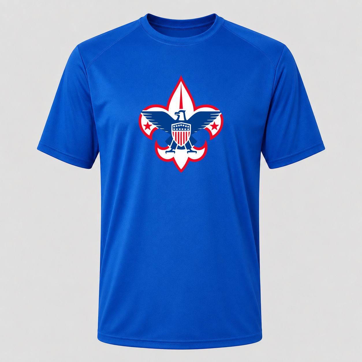 Men's Boy Scouts Performance T-Shirt - Royal Blue