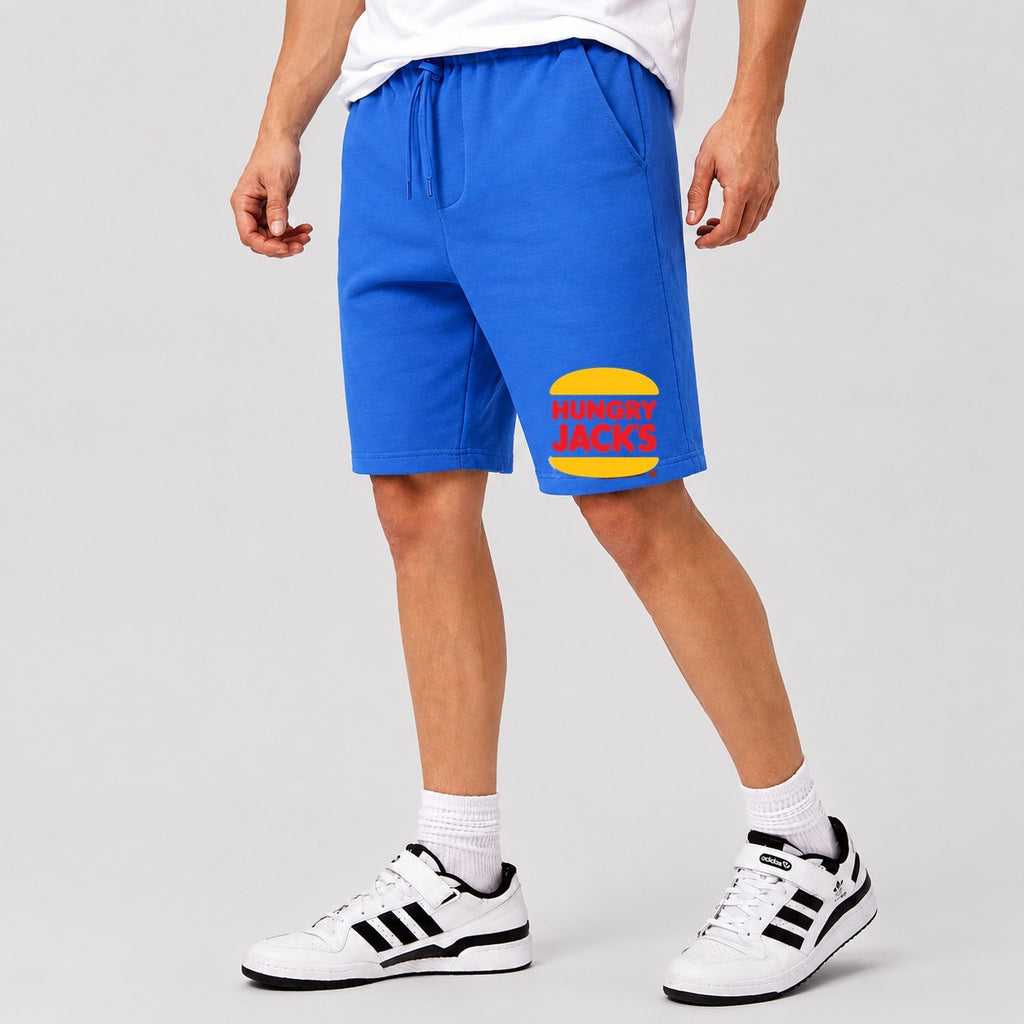Men's Hungry Jack's Cotton Shorts - Azure
