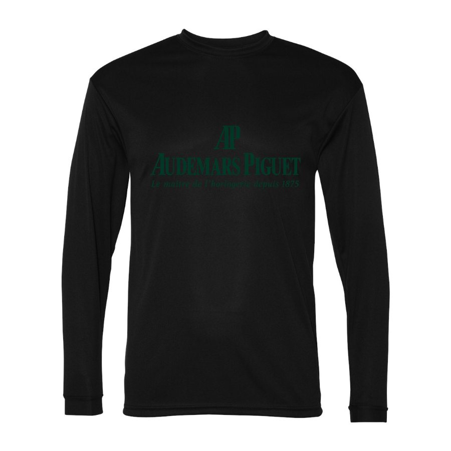 Men's Audemars Piguet Polyester Long Sleeve T-Shirt - Black
