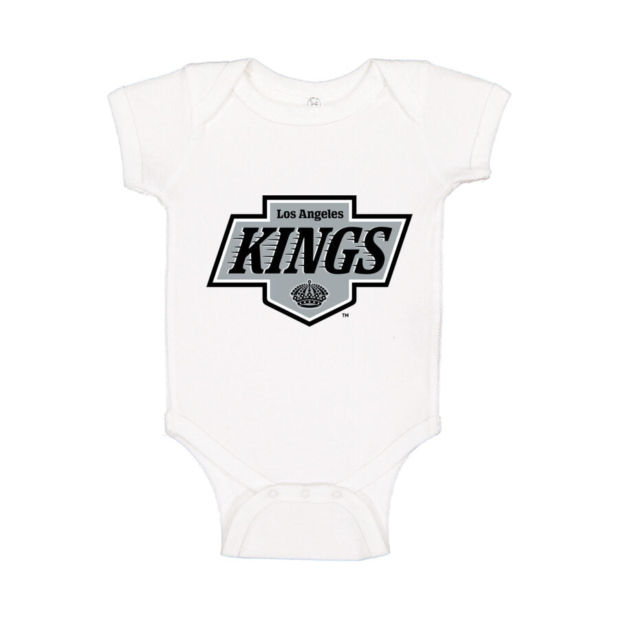 Los Angeles Kings Baby Romper Onesie - White