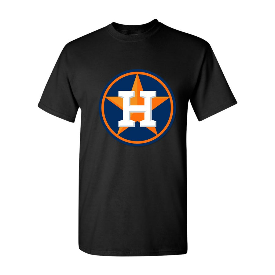Men's Houston Astros Cotton T-Shirt - Black