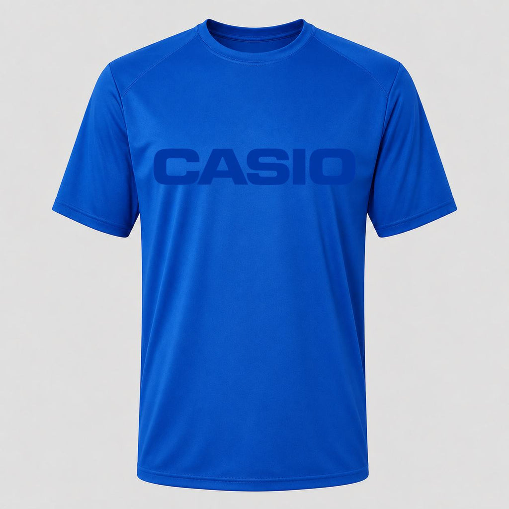 Men's Casio Performance T-Shirt - Royal Blue