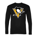 Men's Pittsburgh Penguins Polyester Long Sleeve T-Shirt - Black