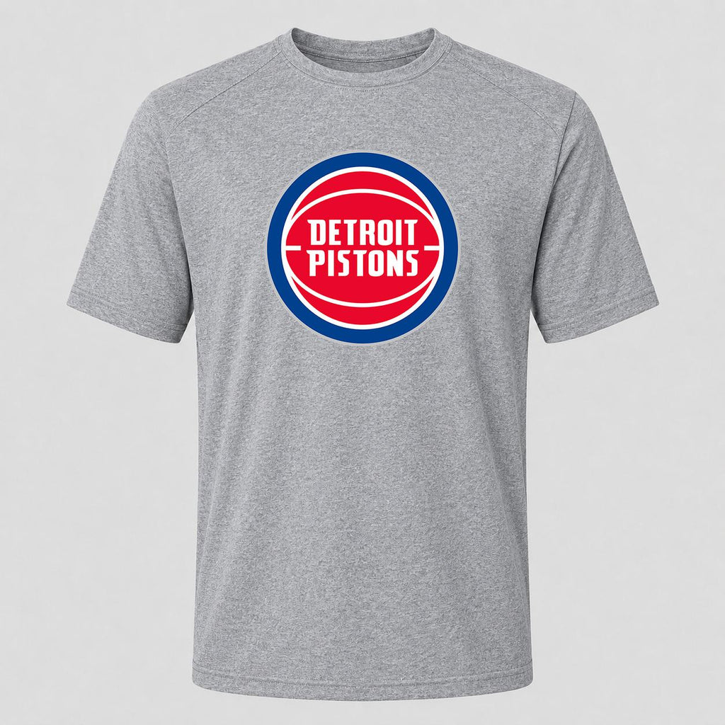 Men's Detroit Pistons Performance T-Shirt - Gray