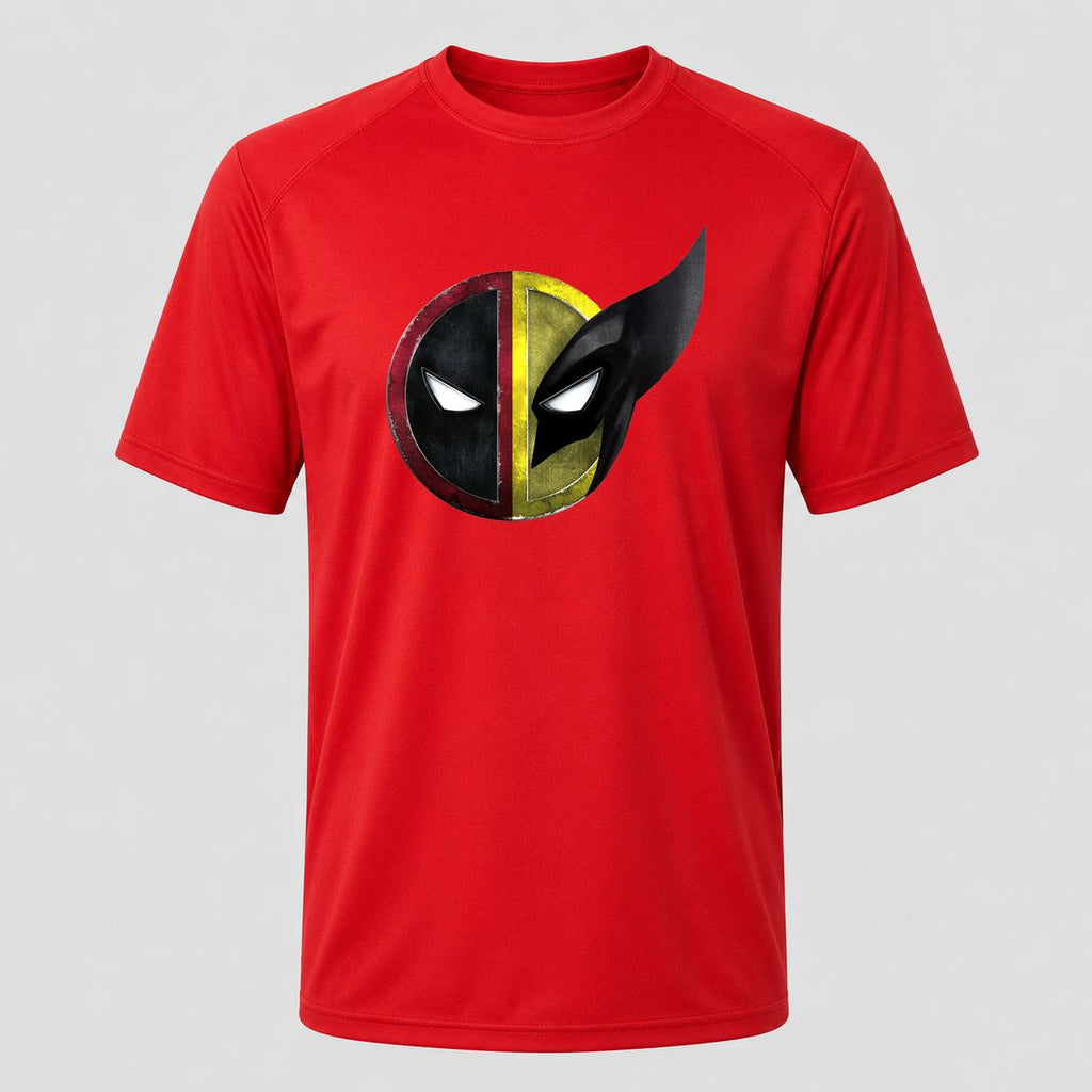 Men's Deadpool & Wolverine Performance T-Shirt - Red