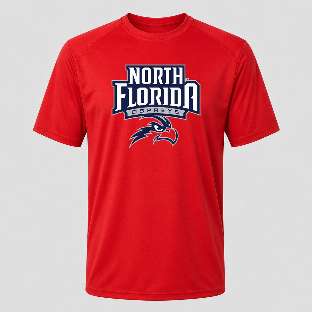 Men's UNF Ospreys Performance T-Shirt - Red