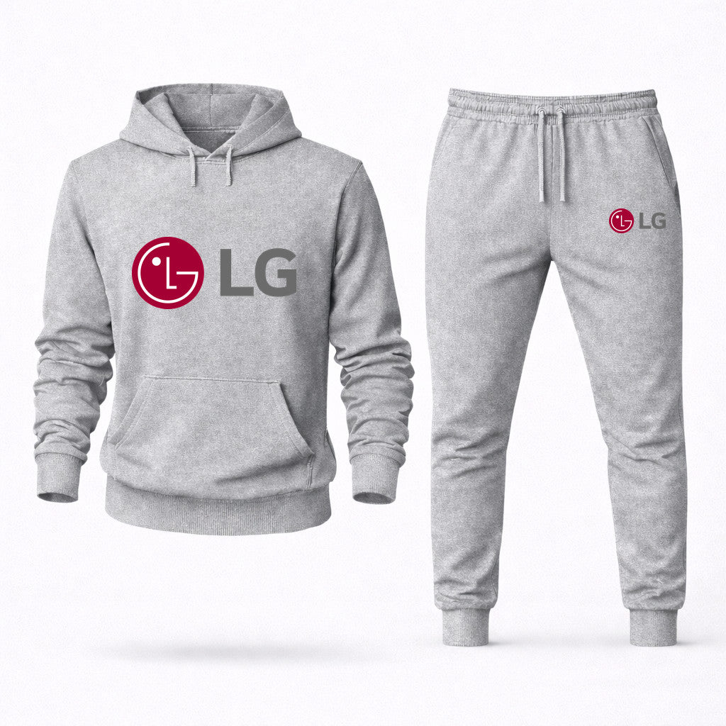 LG Hoodie and Joggers Set - Grey