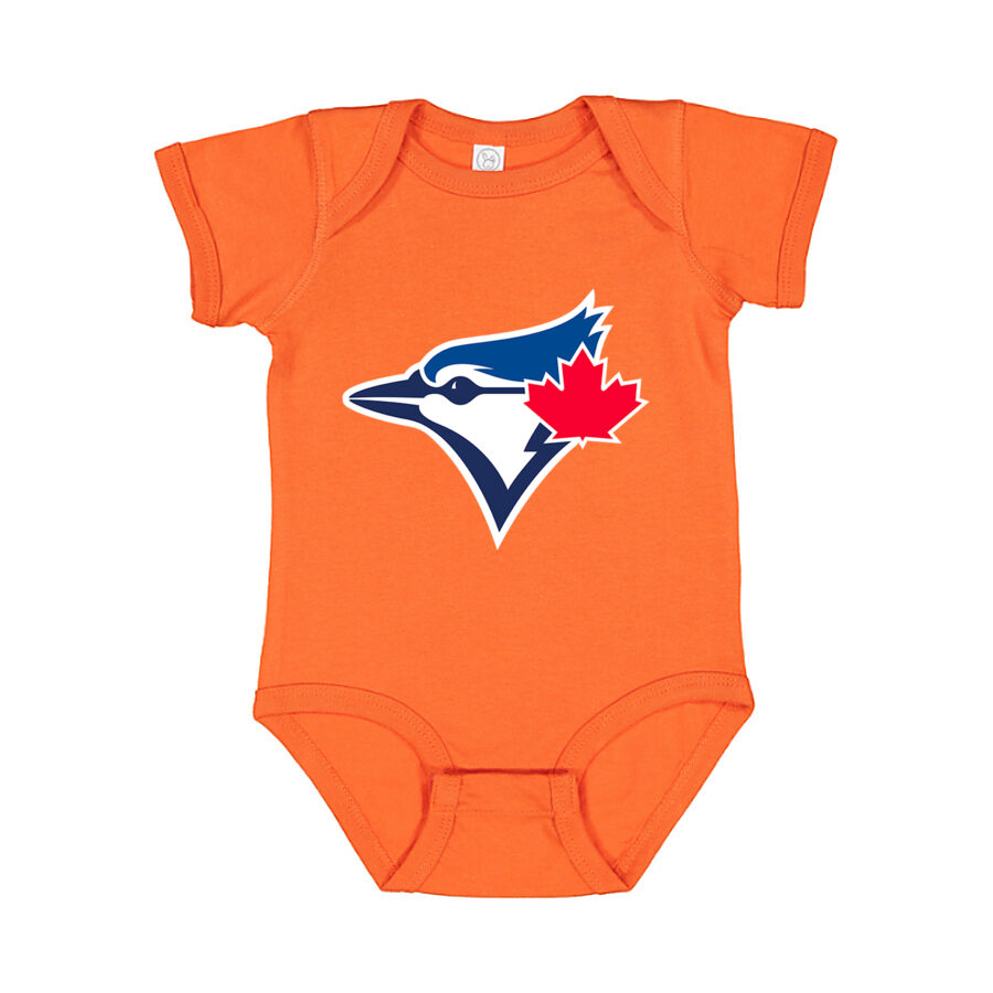 Toronto Blue Jays Baby Romper Onesie - Orange