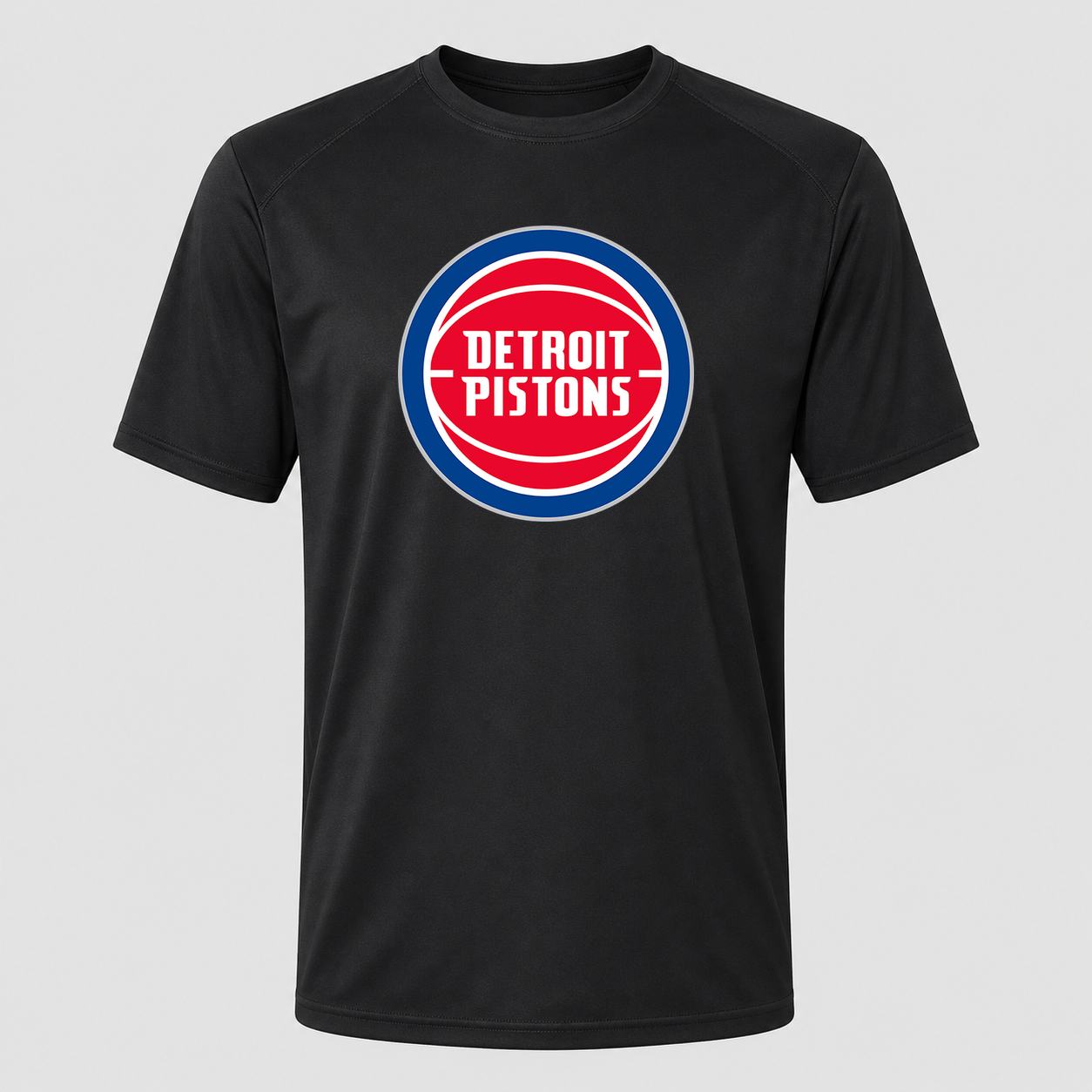 Men's Detroit Pistons Performance T-Shirt - Black