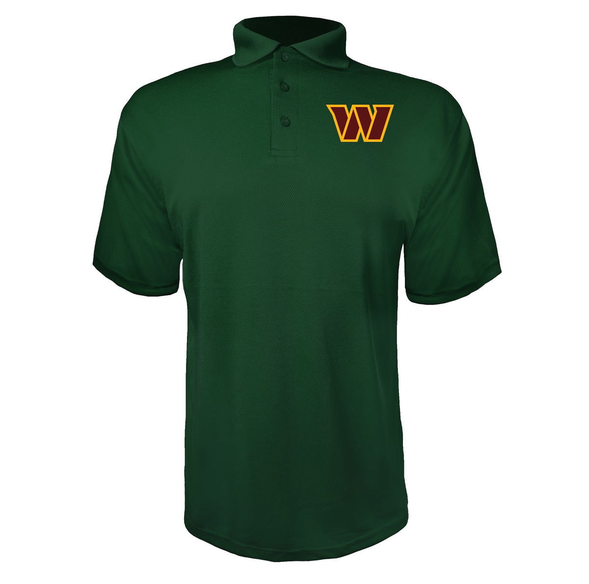 Washington Commanders Green polyester polo