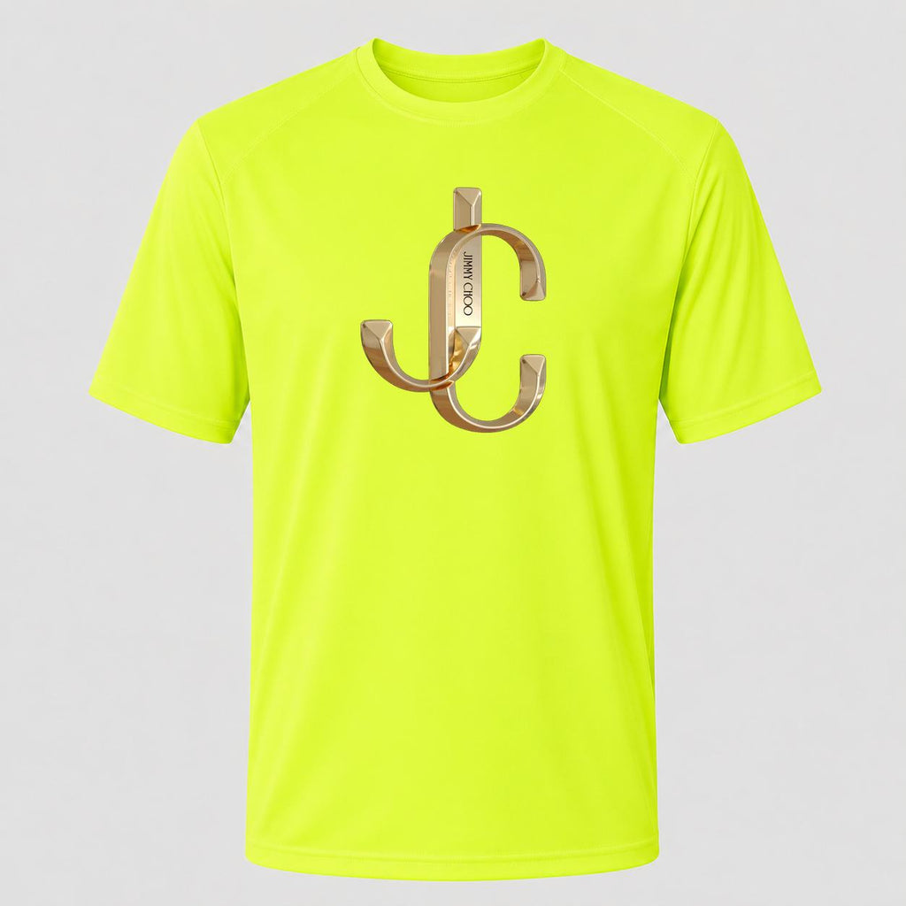 Men's Jimmy Choo Performance T-Shirt - Safety Green