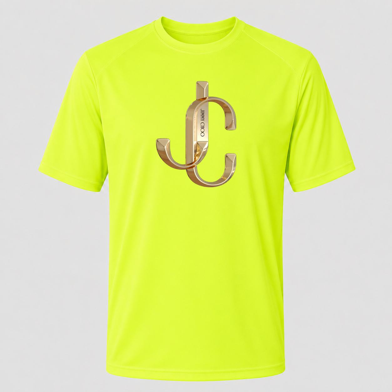 Men's Jimmy Choo Performance T-Shirt - Safety Green