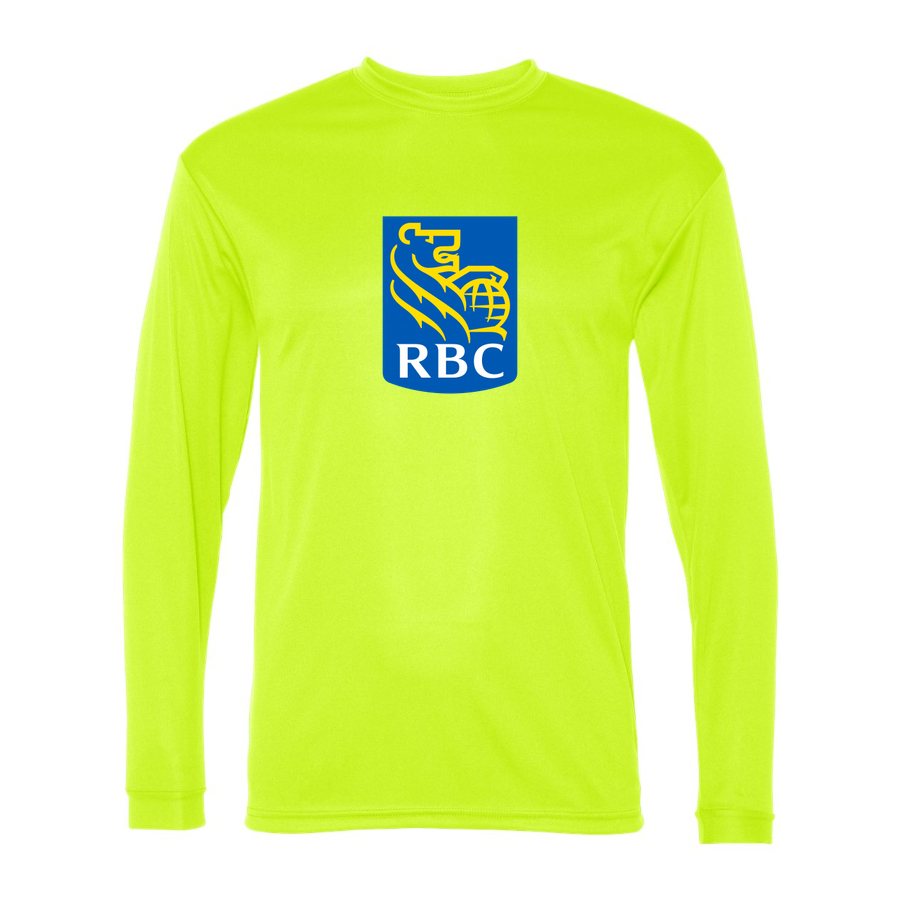 Men's RBC Polyester Long Sleeve T-Shirt - Safety Yellow