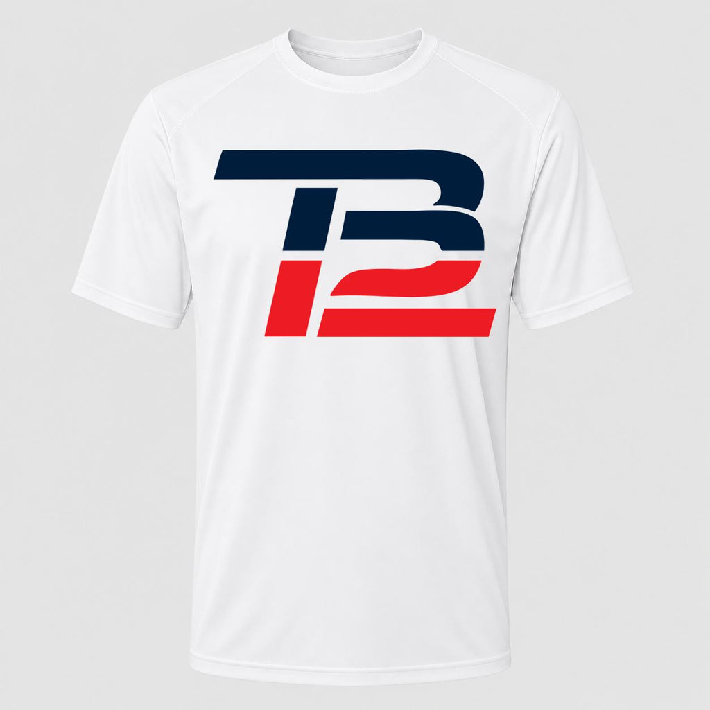 Men's Tom Brady 12 Performance T-Shirt - White